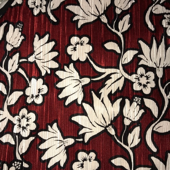 Topshop red and white floral tank top - Picture 2 of 4